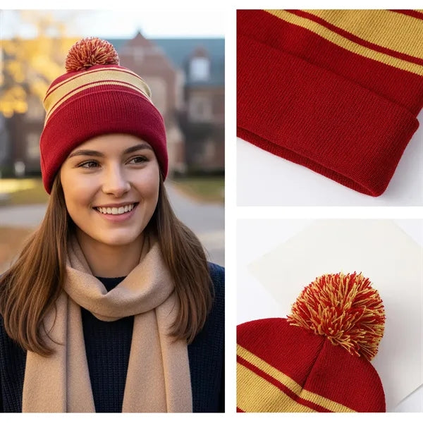 Warm Stretch Knit Beanie
