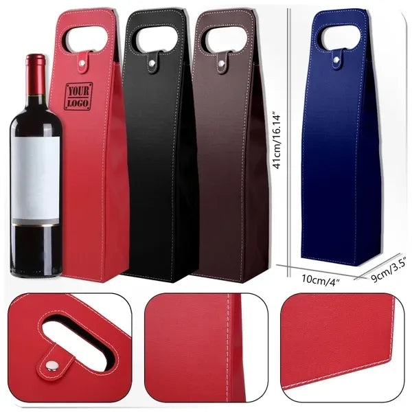PU Single Wine Carrier