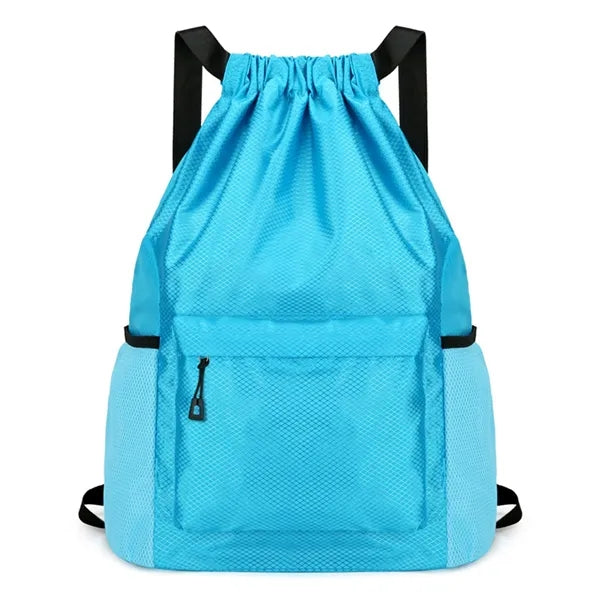 Waterproof Solid Drawstring Backpack