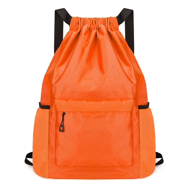Waterproof Solid Drawstring Backpack