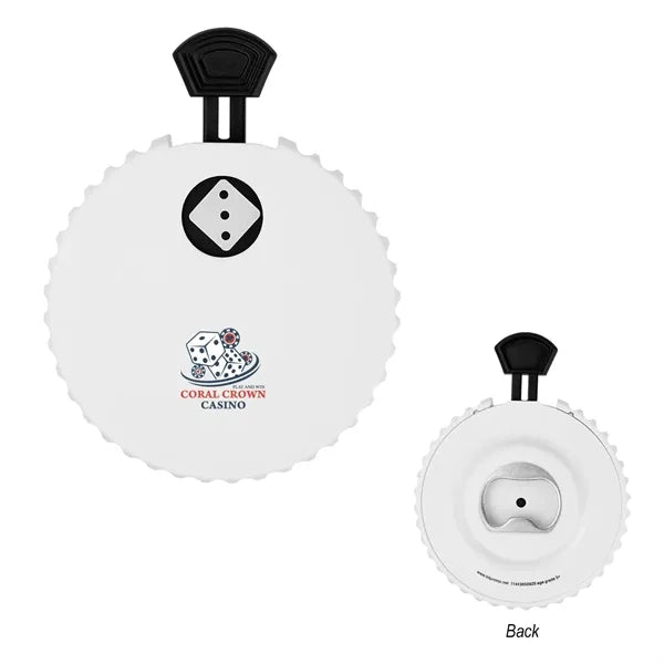 Recycled Dice Clicker Bottle Oppener