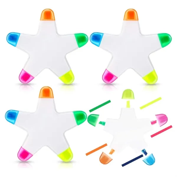 Creative Star Shape Fluorescent Pen