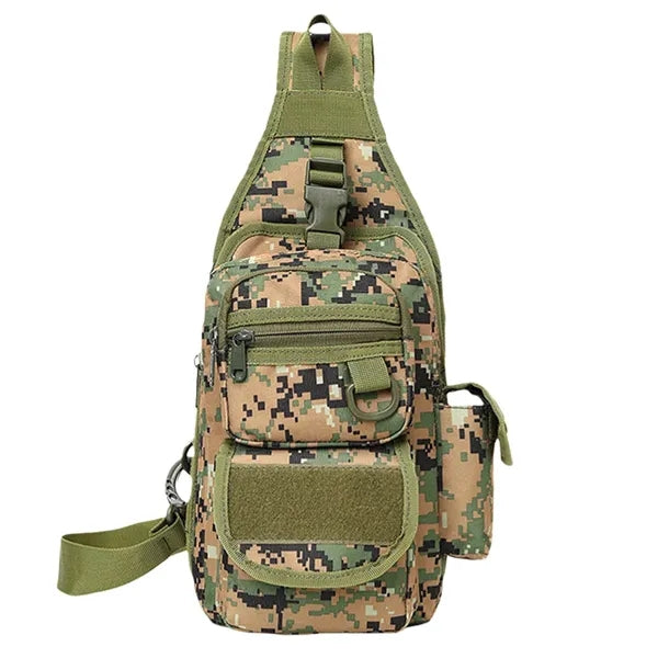 Tactical Sling Bag Multi Pocket Outdoor Travel Backpack
