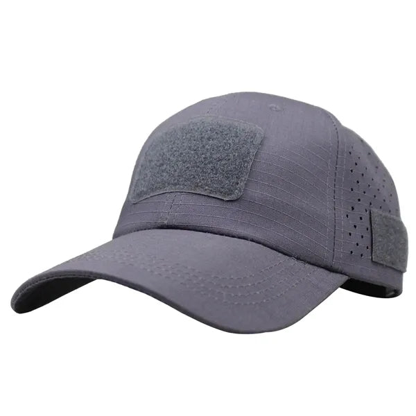Tactical Camo Cap Ventilated Glasses Holder Baseball Hat