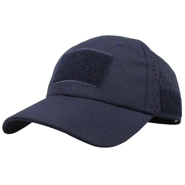 Tactical Camo Cap Ventilated Glasses Holder Baseball Hat
