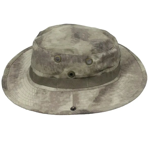 Camo Boonie Hat Windproof Outdoor Sun Protection Bucket