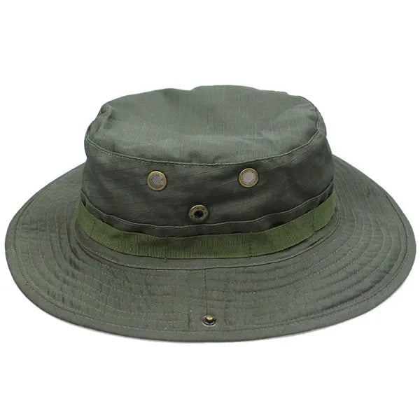 Camo Boonie Hat Windproof Outdoor Sun Protection Bucket