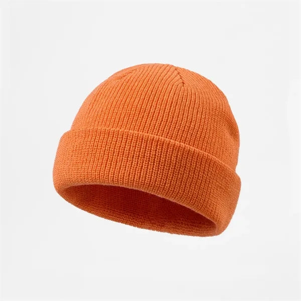 Recycled Knit Cuffed Fisherman Beanie