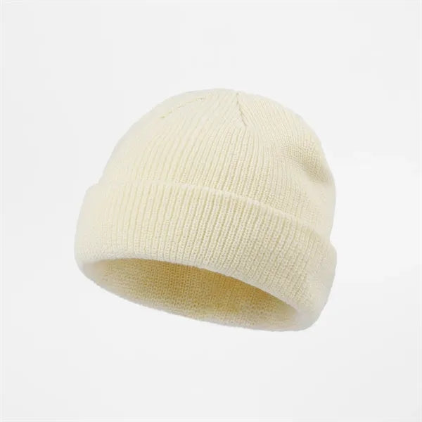 Recycled Knit Cuffed Fisherman Beanie