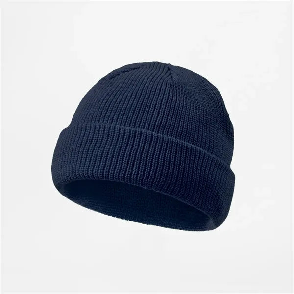 Recycled Knit Cuffed Fisherman Beanie