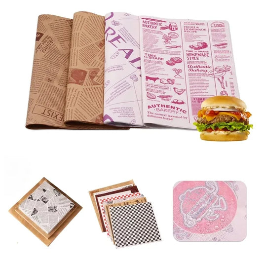 12" Custom Food Wrap Paper