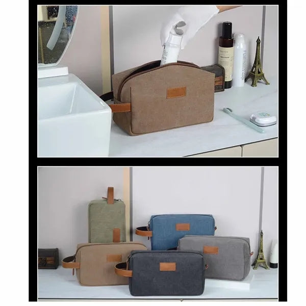 Waterproof Retro Cosmetic Bag