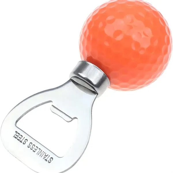 Golf Ball Bottle Beer Opener Stainless Steel Multi Color