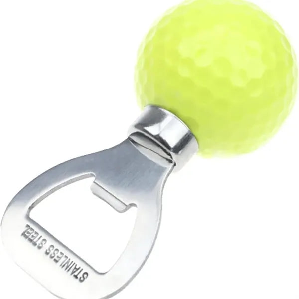 Golf Ball Bottle Beer Opener Stainless Steel Multi Color