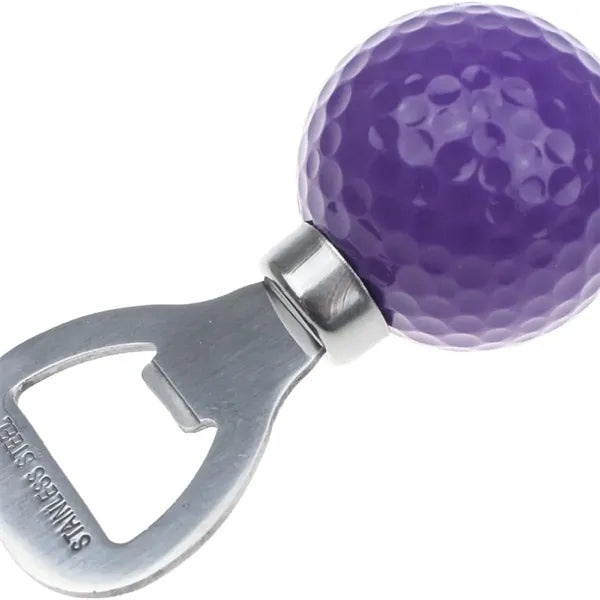 Golf Ball Bottle Beer Opener Stainless Steel Multi Color