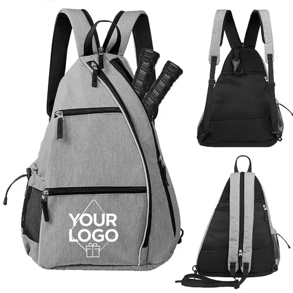 Pickleball Backpack Sling Bag Multi Pocket Sports Gear Stora