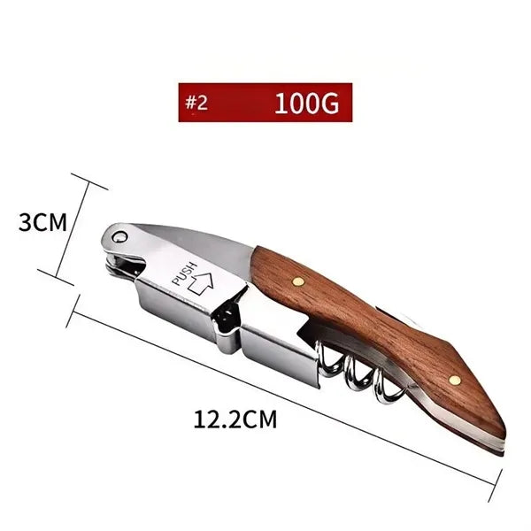 Multi functional corkscrew