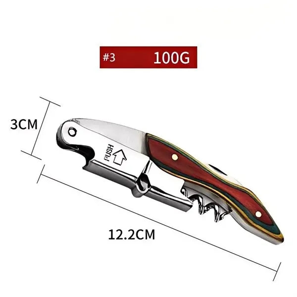 Multi functional corkscrew