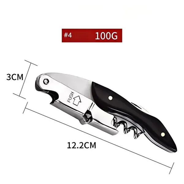 Multi functional corkscrew
