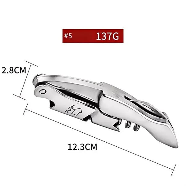 Multi functional corkscrew