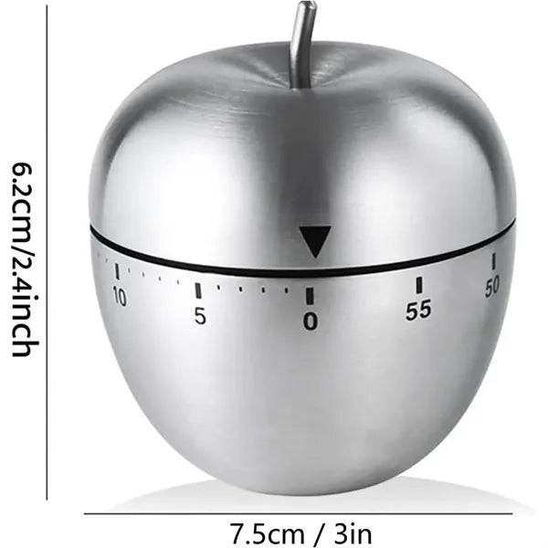 Kitchen Timer Stainless Steel Mechanical