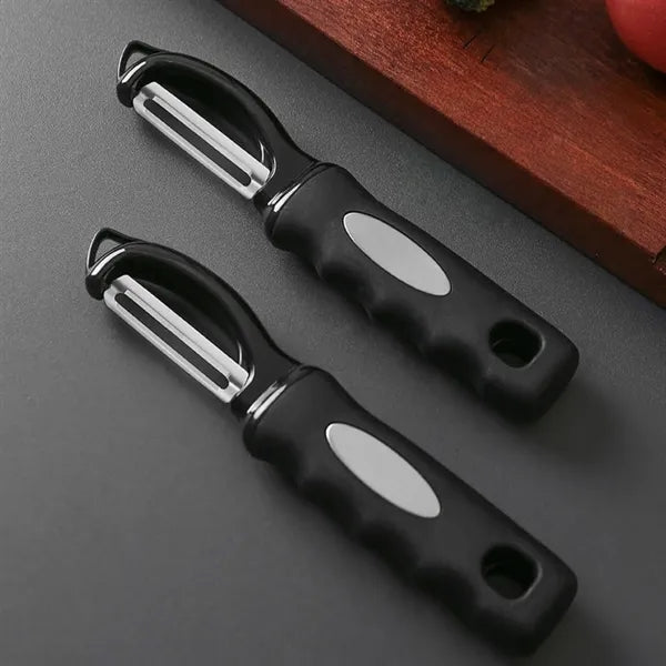 Stainless Steel Peeler Fruits Vegetables Soft Grip