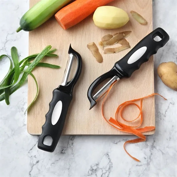 Stainless Steel Peeler Fruits Vegetables Soft Grip