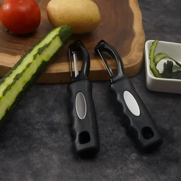 Stainless Steel Peeler Fruits Vegetables Soft Grip