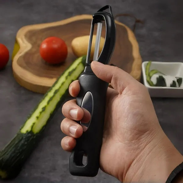Stainless Steel Peeler Fruits Vegetables Soft Grip