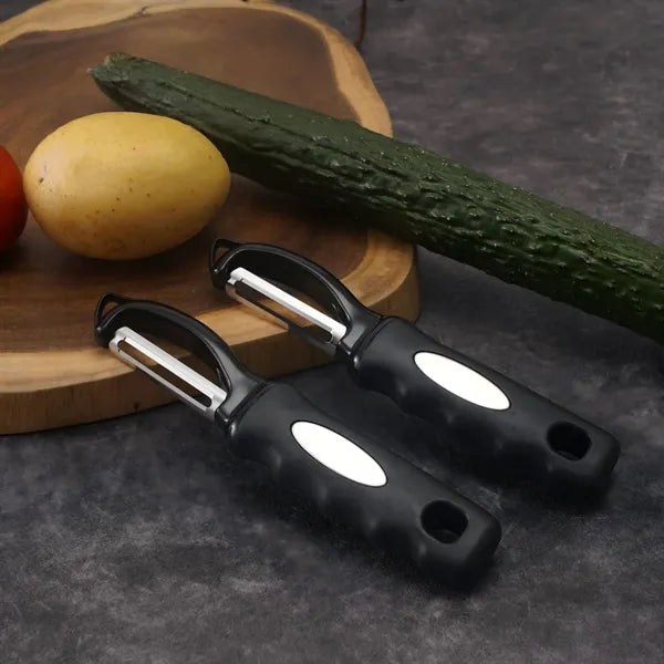 Stainless Steel Peeler Fruits Vegetables Soft Grip