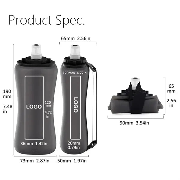 12 OZ. Handheld Running Wrist Water Bottle