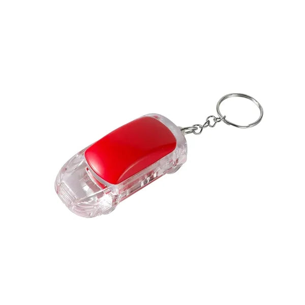 Car Shaped Led Flashlight Keychain