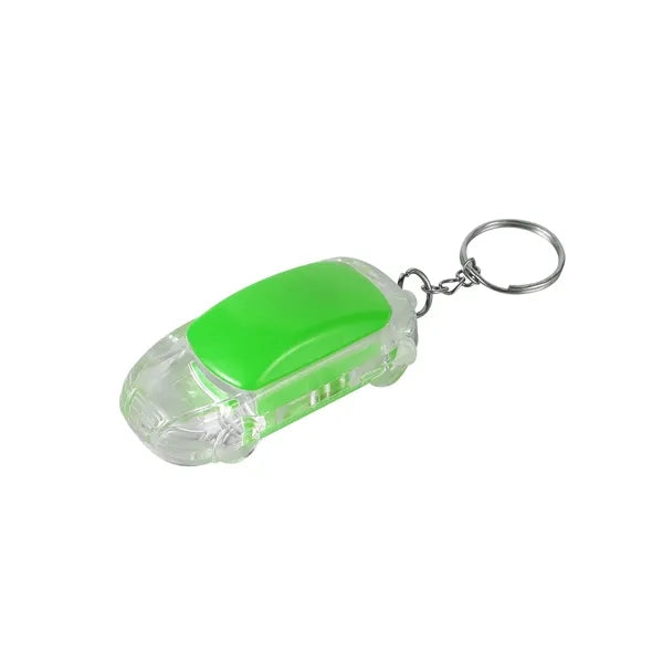 Car Shaped Led Flashlight Keychain