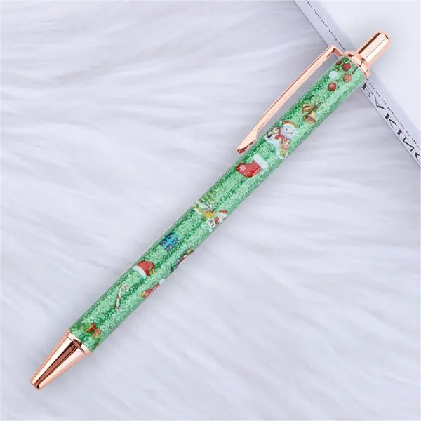 Glitter Bling Metal Ballpoint Pen