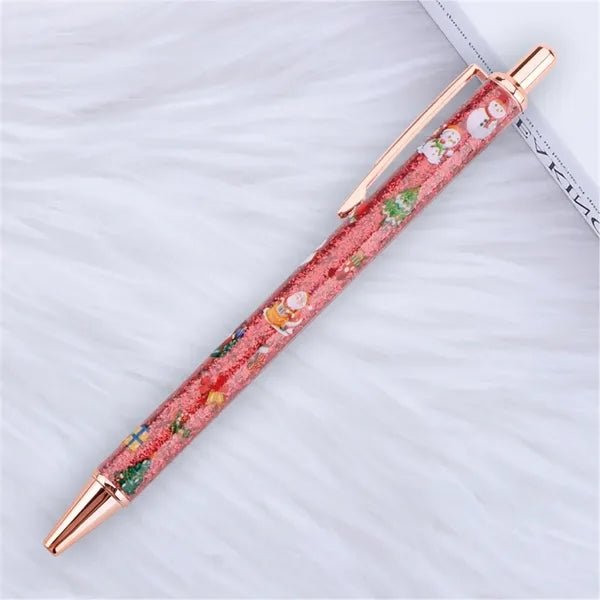 Glitter Bling Metal Ballpoint Pen