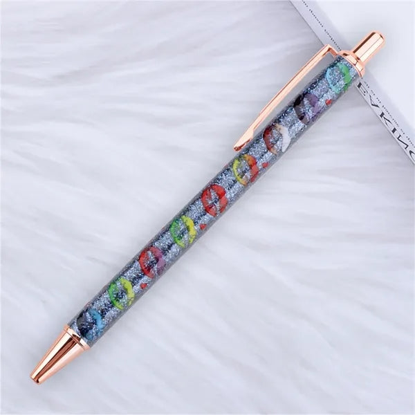 Glitter Bling Metal Ballpoint Pen