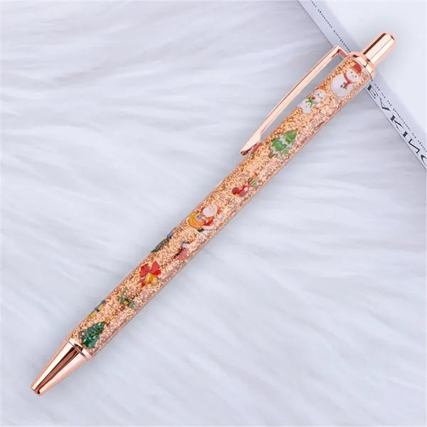 Glitter Bling Metal Ballpoint Pen