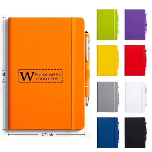 PU Leather Journal with Pen