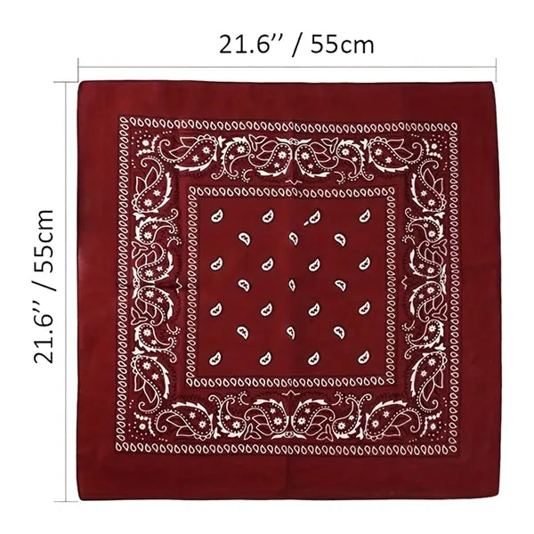 2-Layer Triangle Bandana With Full Color Print