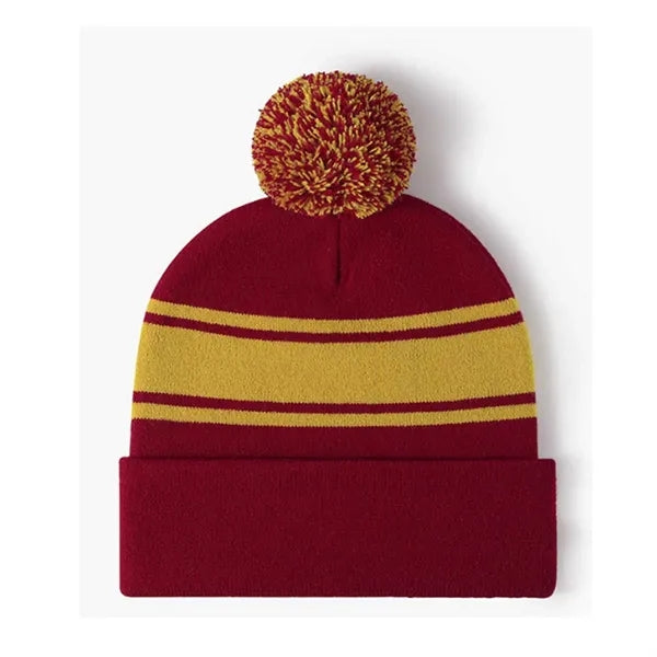 Pom Pom Knit Beanie