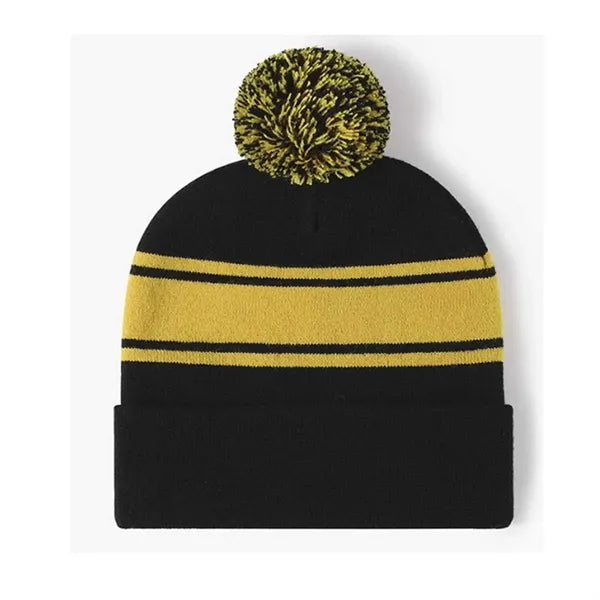 Pom Pom Knit Beanie