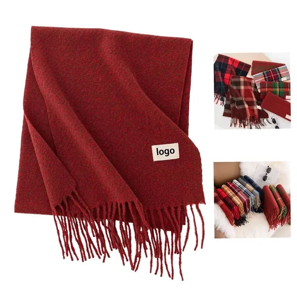 78" Classic Winter Scarf With Cashmere-Feel Softness