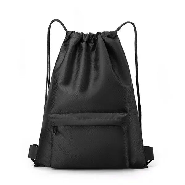 Nylon Sporty Drawstring Backpack