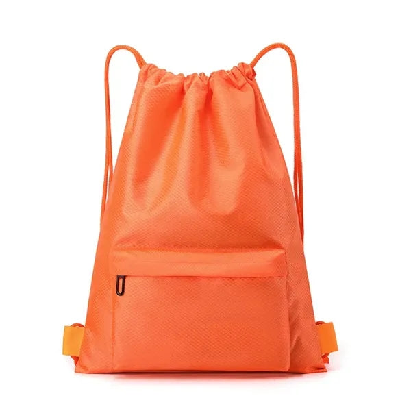 Nylon Sporty Drawstring Backpack