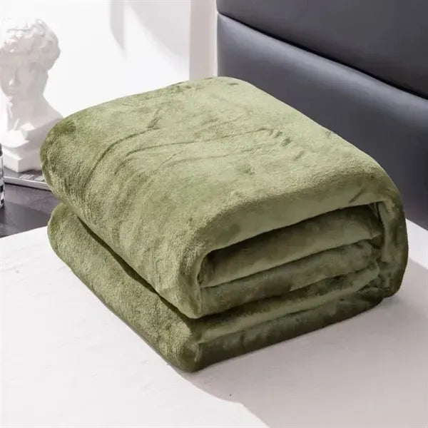 Warm Fleece Blanket Double Blanket