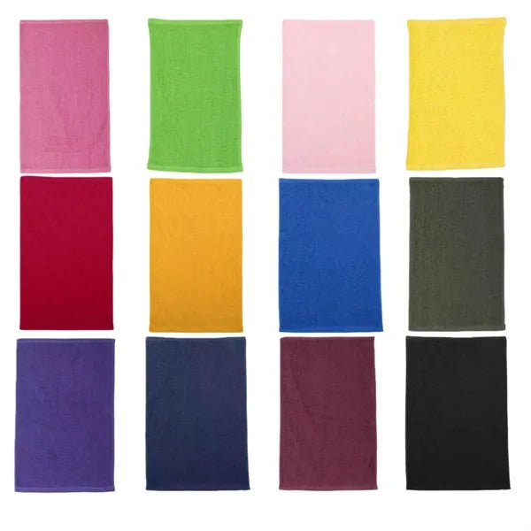 11" X 18" Cotton Velour Rally Towel
