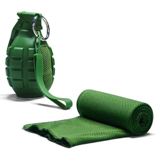 Cooling Sports Towel w/Keychain