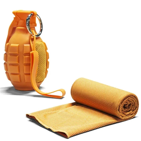 Cooling Sports Towel w/Keychain