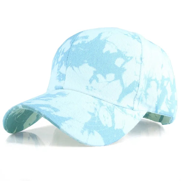 6 Panel Adjustable Tie-Dye Camouflage Baseball Cap