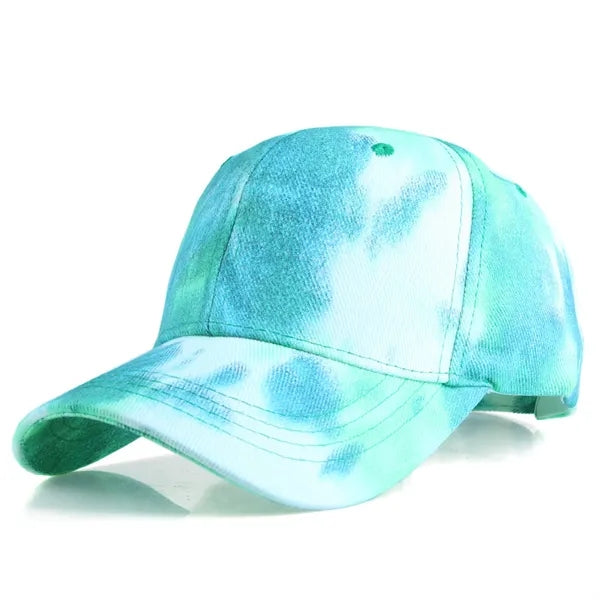 6 Panel Adjustable Tie-Dye Camouflage Baseball Cap